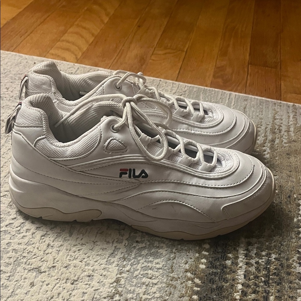 Fila Classic White Athletic Shoes